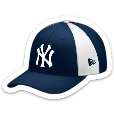 newyork yankees cap sticker