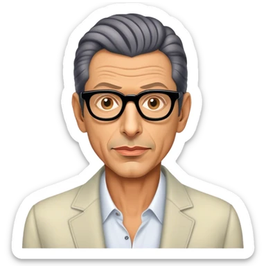 Jeff goldblum sticker