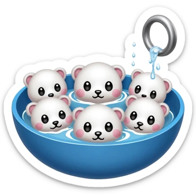 Un tamis avec des trous pour tamiser des baies de Sichuan sticker