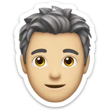 Emoji of Keir dungee sticker