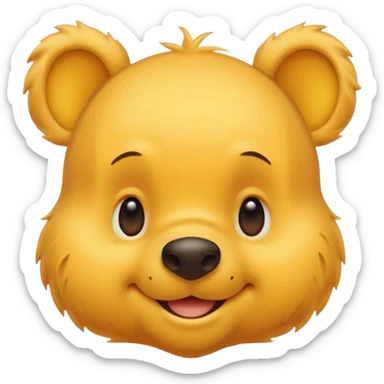 Whinnie the Pooh sticker