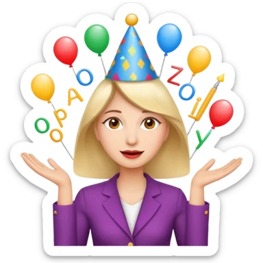 crazy woman obssesed with organization and perfectionist with multiple hands
more dinamic emoji  sticker