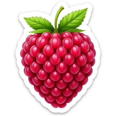 match with raspberry sticker