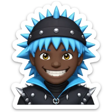 lancer from the hit game deltarune sticker