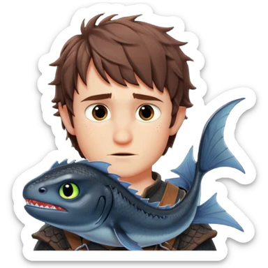how too train your dragon sticker