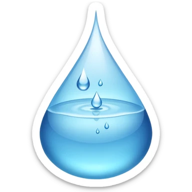  splashing water emoji sticker