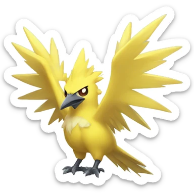 galarian zapdos sticker