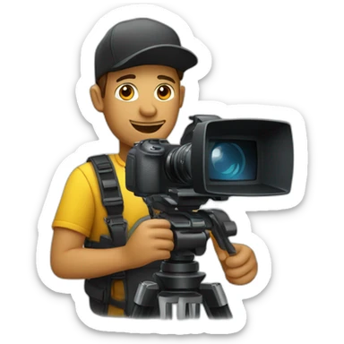 videographer sticker