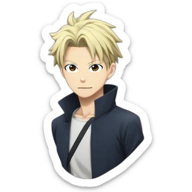 anime character from jujutsu kaisen toj9i sticker
