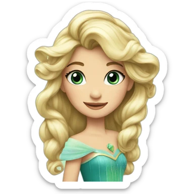 aurora-princess sticker