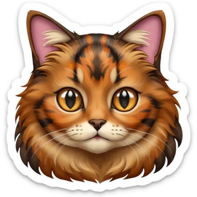 Hermione granger but a cat  sticker