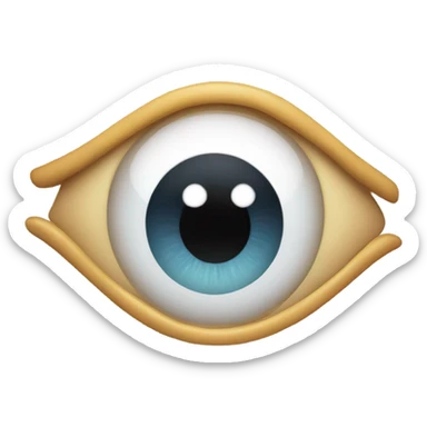 Eye blinking  sticker