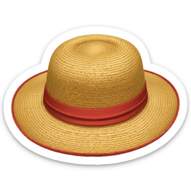 Luffy's strawhat sticker