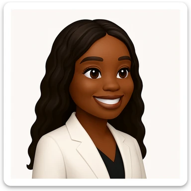 turn the second man in emoji style of the 1st image, match the facial features and match dressing style of the 2nd image, she is wearing white suit side pose sticker