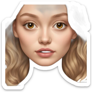 lily rose depp sticker