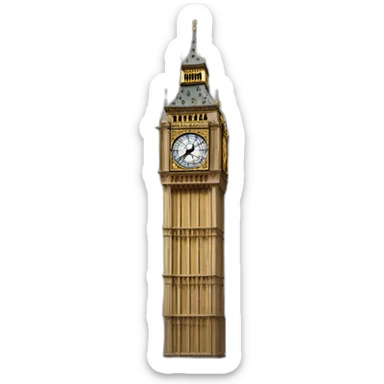 Big-ben sticker