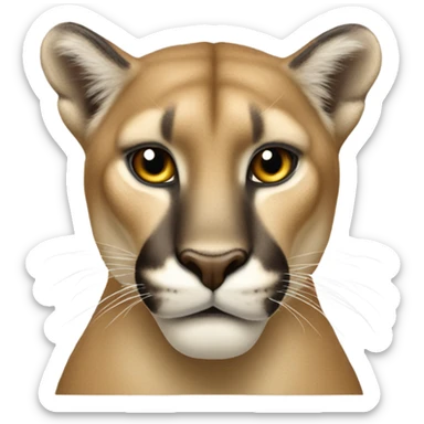 Butch t cougar  sticker