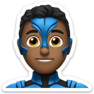 Jaime Reyes Blue Beetle sticker