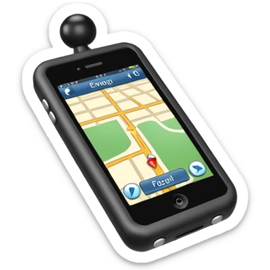 handheld gps sticker