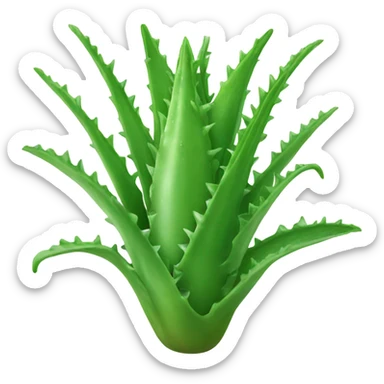 aloe vera sticker