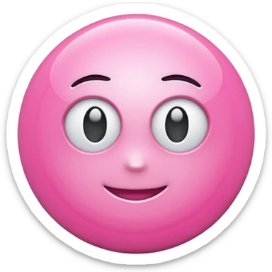 zoom pink icon sticker