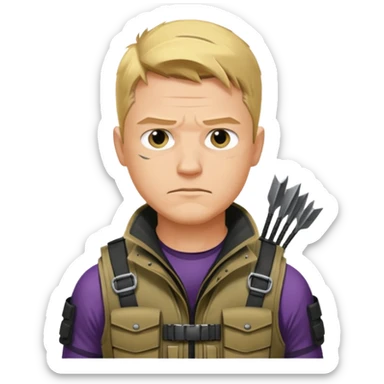 Hawkeye  Clint Barton
 sticker
