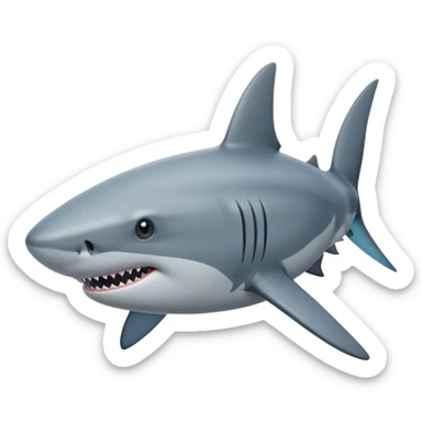 Tralalero tralala shark  sticker