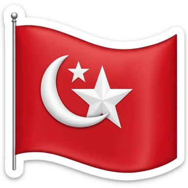 KELANTAN FLAG FROM MALAYSIA sticker