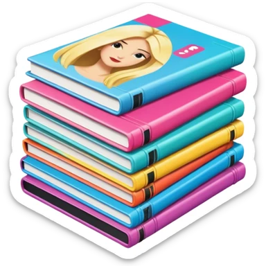 fashion magazines sticker