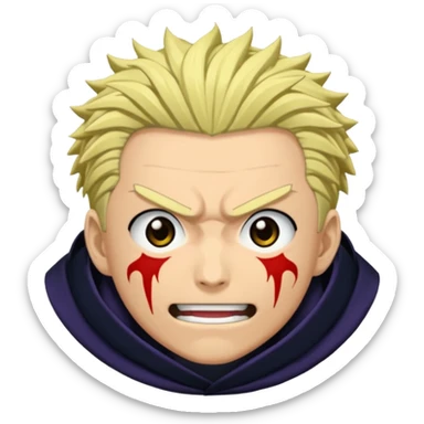 mahoraga from "jujutsu kaisen" sticker