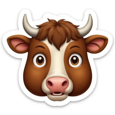 Ferdinand from the Ferdinand movie sticker