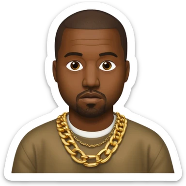kanye west genmoji sticker