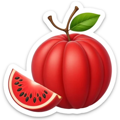 Granada fruta (representa a la ciudad) sticker