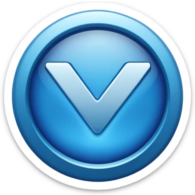 Make me a Instagram blue tick emoji full realistic more like genuine verified badge sticker