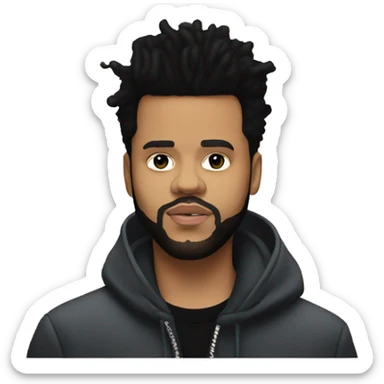 the weeknd in his after hours era sticker