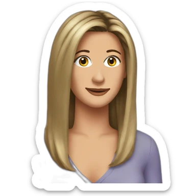 Rachel Green sticker