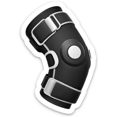 An elbow brace  sticker