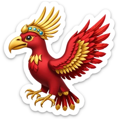 Fenix sagrado sticker