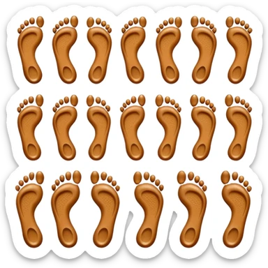 42 foot steps sticker