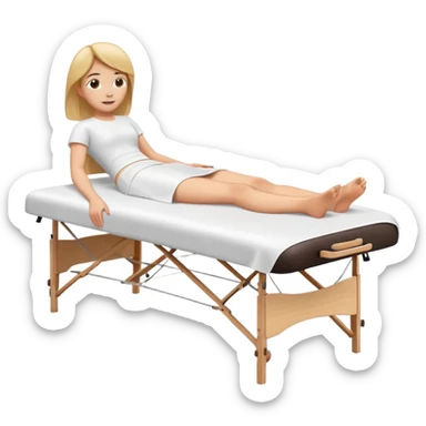 massage table sticker