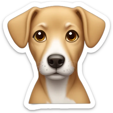 Short-eared dog sticker