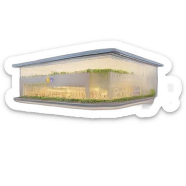 City center one east zagreb shopping mall sticker