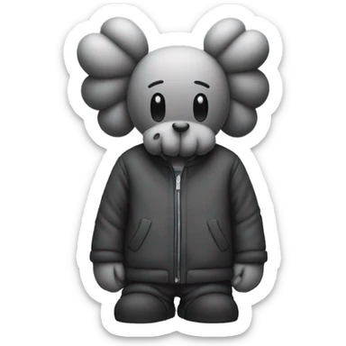 Kaws sticker