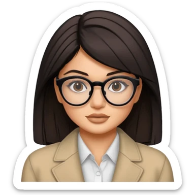 kylie jenner with glases sticker