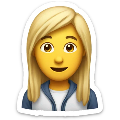 an emoji for a welcome back login page title sticker