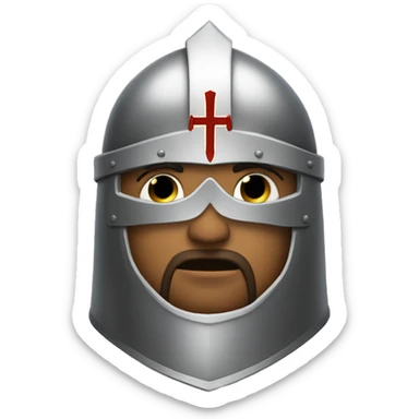 Crusader sticker