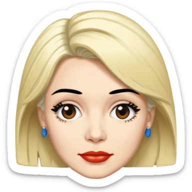 Monica Warhol  sticker