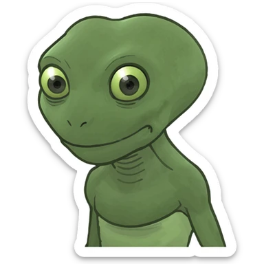 Alien  sticker