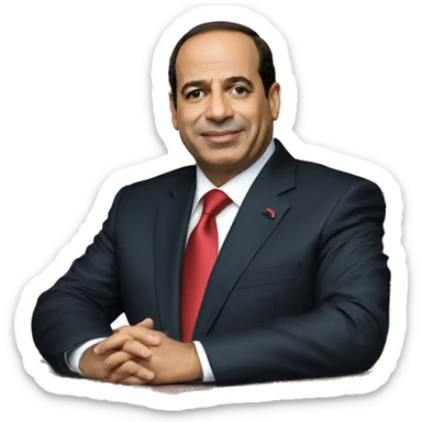 abdulfattah al sisi sticker