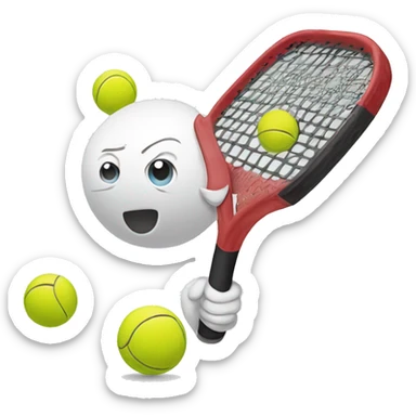 Paddle Tennis  sticker